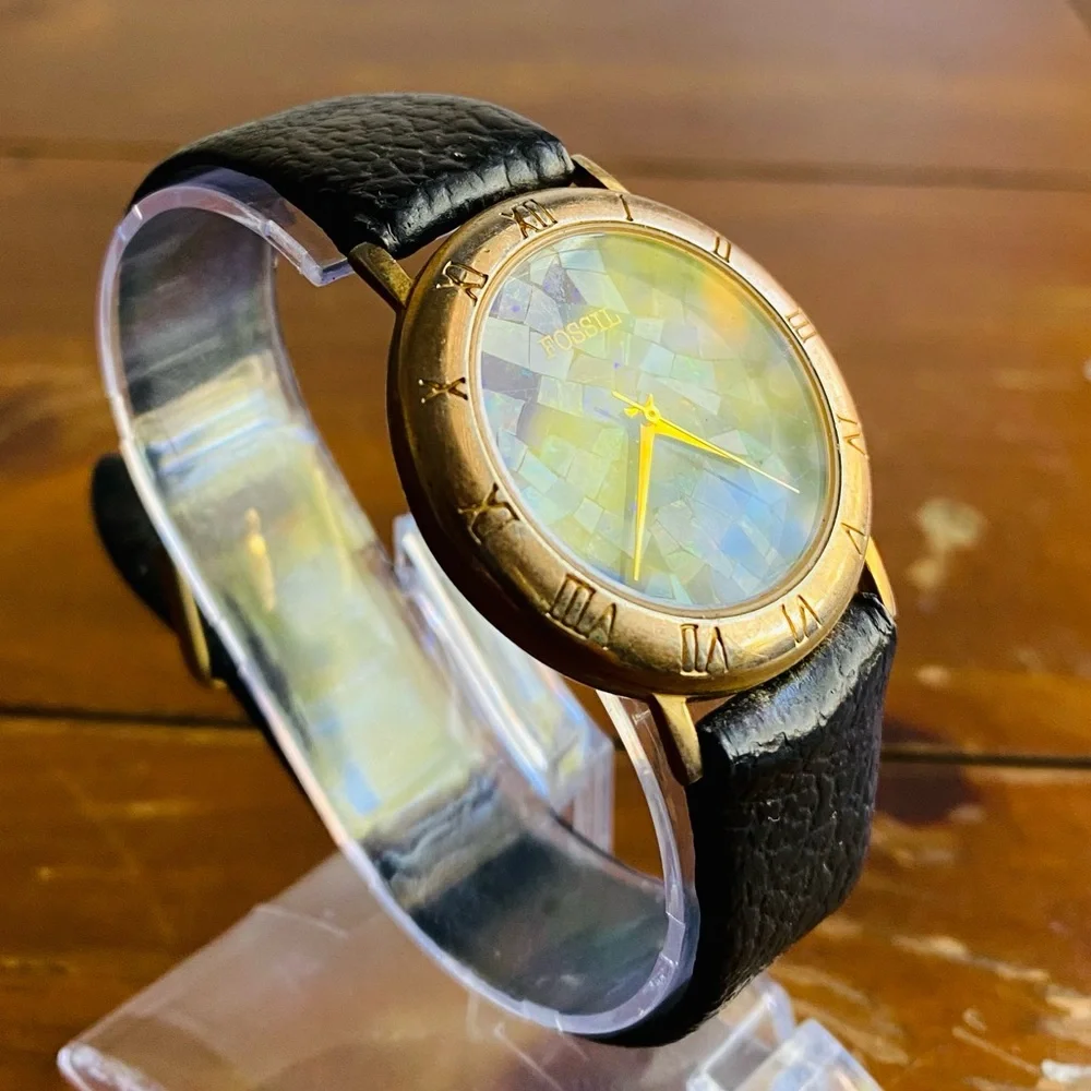1994 ABALONE SHATTERED FOSSIL WATCH SC-5489